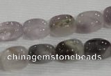 CNG706 15.5 inches 10*14mm nuggets amethyst beads wholesale