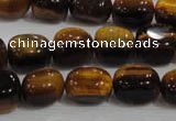 CNG710 15.5 inches 10*14mm nuggets yellow tiger eye beads wholesale