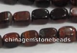 CNG711 15.5 inches 10*14mm nuggets red tiger eye beads wholesale