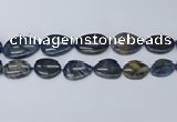 CNG7116 15.5 inches 20*25mm - 30*40mm freeform blue dumortierite beads