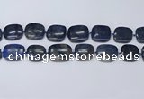 CNG7117 15.5 inches 20*25mm - 25*30mm freeform blue dumortierite beads