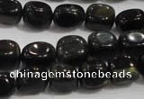 CNG712 15.5 inches 10*14mm nuggets blue tiger eye beads wholesale