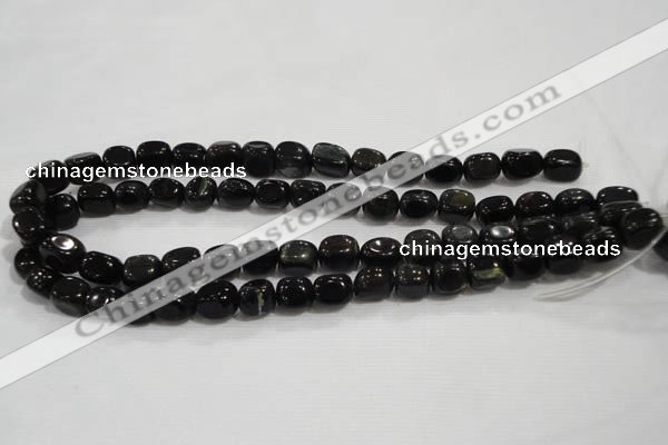 CNG712 15.5 inches 10*14mm nuggets blue tiger eye beads wholesale