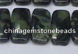 CNG7121 10*20mm freeform double drilled kambaba jasper beads