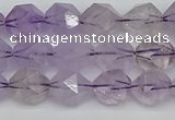CNG7216 15.5 inches 8mm faceted nuggets amethyst beads wholesale