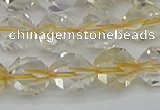 CNG7232 15.5 inches 10mm faceted nuggets citrine gemstone beads