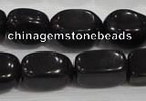 CNG725 15.5 inches 15*20mm nuggets black obsidian beads wholesale