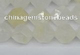 CNG7287 15.5 inches 10mm faceted nuggets white moonstone beads