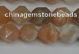 CNG7292 15.5 inches 10mm faceted nuggets moonstone beads