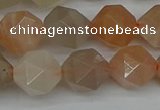 CNG7293 15.5 inches 12mm faceted nuggets moonstone beads