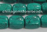 CNG731 15.5 inches 15*18mm nuggets synthetic turquoise beads wholesale