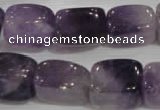 CNG733 15.5 inches 13*18mm nuggets amethyst beads wholesale