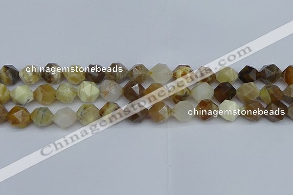 CNG7372 15.5 inches 10mm faceted nuggets mixed opal beads