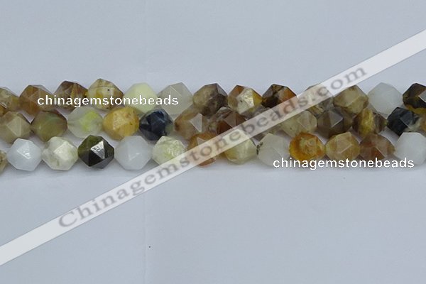 CNG7373 15.5 inches 12mm faceted nuggets mixed opal beads