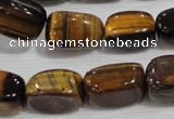 CNG738 15.5 inches 13*18mm nuggets yellow tiger eye beads wholesale