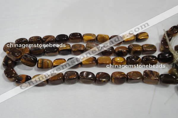 CNG738 15.5 inches 13*18mm nuggets yellow tiger eye beads wholesale