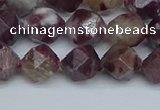 CNG7411 15.5 inches 8mm faceted nuggets tourmaline beads