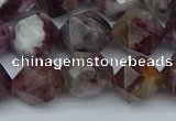 CNG7412 15.5 inches 10mm faceted nuggets tourmaline beads