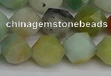 CNG7418 15.5 inches 12mm faceted nuggets amazonite beads