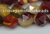 CNG7428 15.5 inches 12mm faceted nuggets mookaite beads