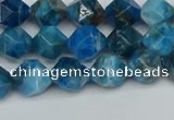 CNG7430 15.5 inches 6mm faceted nuggets apatite gemstone beads