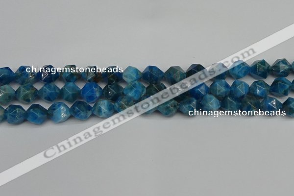 CNG7432 15.5 inches 10mm faceted nuggets apatite gemstone beads