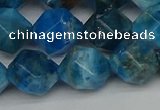 CNG7433 15.5 inches 12mm faceted nuggets apatite gemstone beads