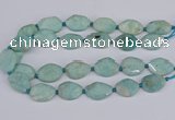 CNG7463 15.5 inches 20*25mm - 25*35mm faceted freeform amazonite beads