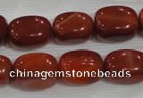 CNG747 15.5 inches 13*18mm nuggets red agate beads wholesale