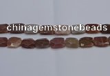 CNG7486 15.5 inches 18*25mm - 20*30mm faceted freeform sunstone beads