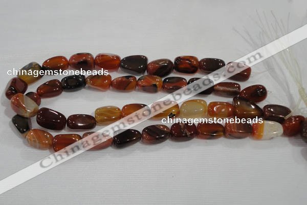 CNG753 15.5 inches 14*20mm nuggets agate beads wholesale