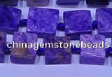 CNG7547 15.5 inches 12*14mm - 14*15mm freeform charoite beads