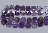 CNG7560 15.5 inches 18*25mm - 20*28mm faceted freeform ametrine beads