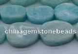 CNG7577 15.5 inches 10*14mm - 13*18mm freeform amazonite beads