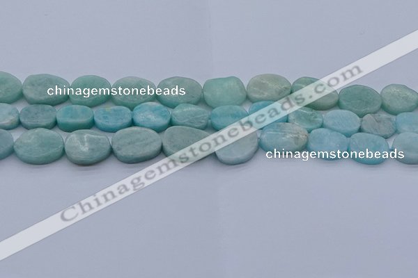 CNG7577 15.5 inches 10*14mm - 13*18mm freeform amazonite beads