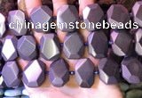 CNG7583 15.5 inches 15*20mm - 18*25mm faceted freeform hematite beads