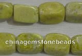 CNG761 15.5 inches 15*20mm nuggets lemon jade beads wholesale