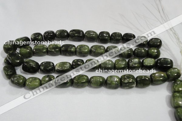 CNG762 15.5 inches 13*18mm nuggets serpentine jade beads wholesale