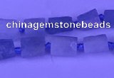 CNG7632 15.5 inches 5*6mm - 8*10mm nuggets aquamarine beads