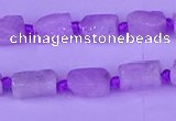 CNG7635 15.5 inches 5*7mm - 8*10mm nuggets kunzite beads