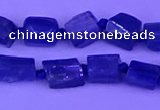 CNG7644 15.5 inches 5*6mm - 6*8mm nuggets blue kyanite beads