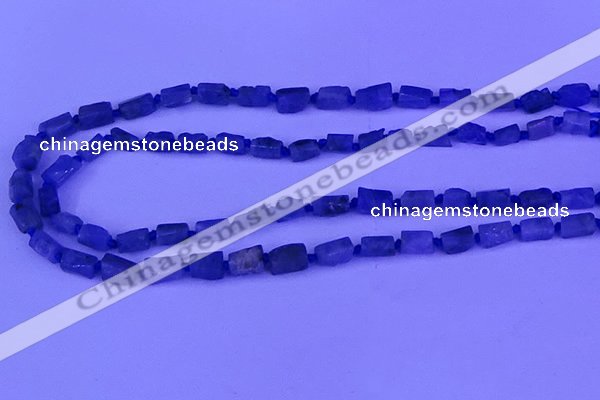 CNG7645 15.5 inches 5*6mm - 6*8mm nuggets tanzanite beads