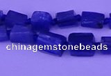 CNG7646 15.5 inches 5*7mm - 8*10mm nuggets blue kyanite beads