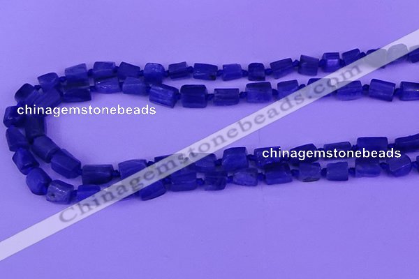 CNG7646 15.5 inches 5*7mm - 8*10mm nuggets blue kyanite beads