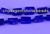 CNG7654 15.5 inches 5*6mm - 6*9mm nuggets lapis lazuli beads