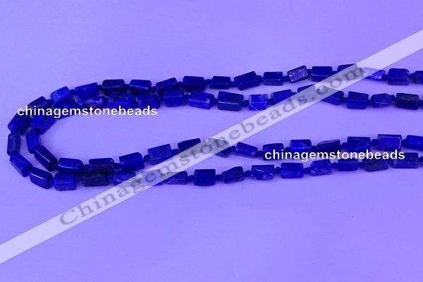 CNG7654 15.5 inches 5*6mm - 6*9mm nuggets lapis lazuli beads