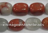 CNG773 15.5 inches 13*18mm nuggets blood stone beads wholesale