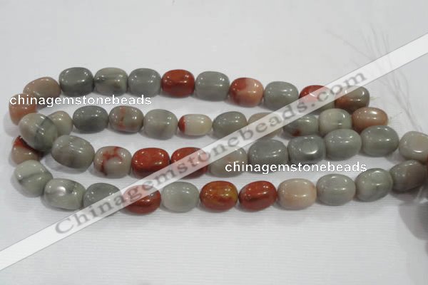 CNG773 15.5 inches 13*18mm nuggets blood stone beads wholesale