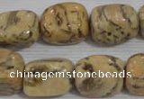 CNG775 15.5 inches 13*18mm nuggets feldspar jasper beads wholesale