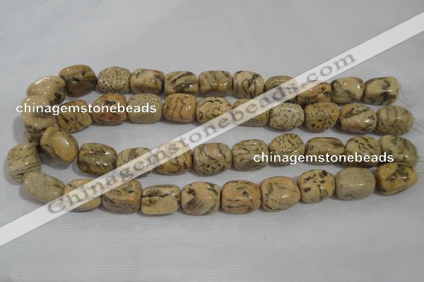 CNG775 15.5 inches 13*18mm nuggets feldspar jasper beads wholesale